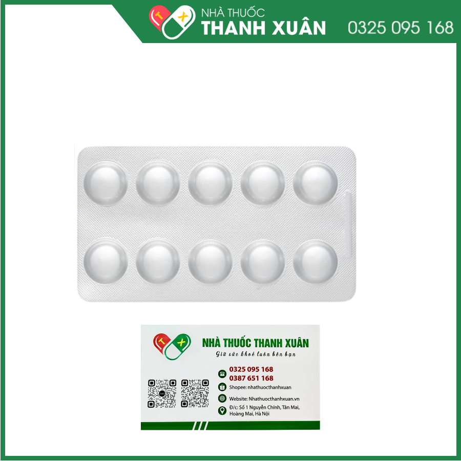 Fedcerine 500mg điều trị viêm loét đại tràng